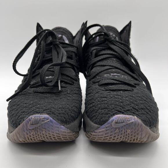 Nike LeBron 17 Shoes Mens Size 7.5 Global Currency Basketball Knit BQ3177-001 - Picture 3 of 9